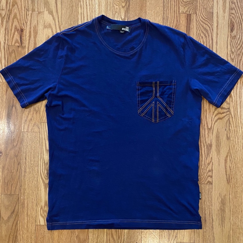 Men’s Love Moschino, Sz L, T-Shirt